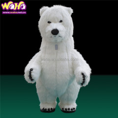 Christmas/Wedding Polar Bear Costume Inflatable Polar Bear Costumes for Adult and Kids