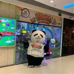 Event Polar Bear Costume Inflatable Customized Advertising Inflatable Panda Bear Costume