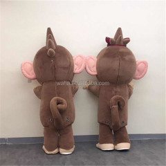 Custom-made Funny Inflatable Monkey Animal Cartoon Costume Inflatable Mascot Costumes for Adults