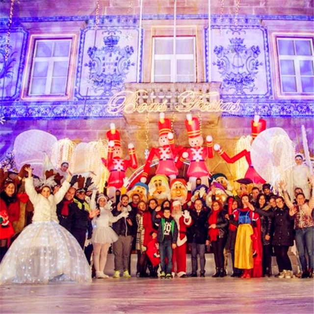 Wholesale Price Inflatable Nutcracker Soldier,walking Inflaflable Soldier Puppet, Xmas Day Santa Claus Costume