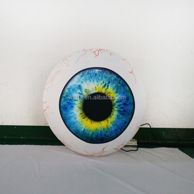 Fashionable Advertising Walking Inflatable Costume , Inflatable Eyeball Costume