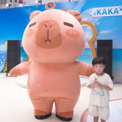 Hot Customized Inflatable Capybara Plush Furry Inflatable Capybara Mascot Costume