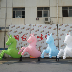 LED Decoration Inflatable Walking Horse Costume/inflatable unicorn Horse Puppet for Parade/Illuminated Inflatable Horses