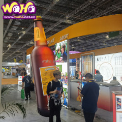 Halloween Adult Inflatable Beer Bottle Costumes for Party Funny Food Costume Funny Drink Costume