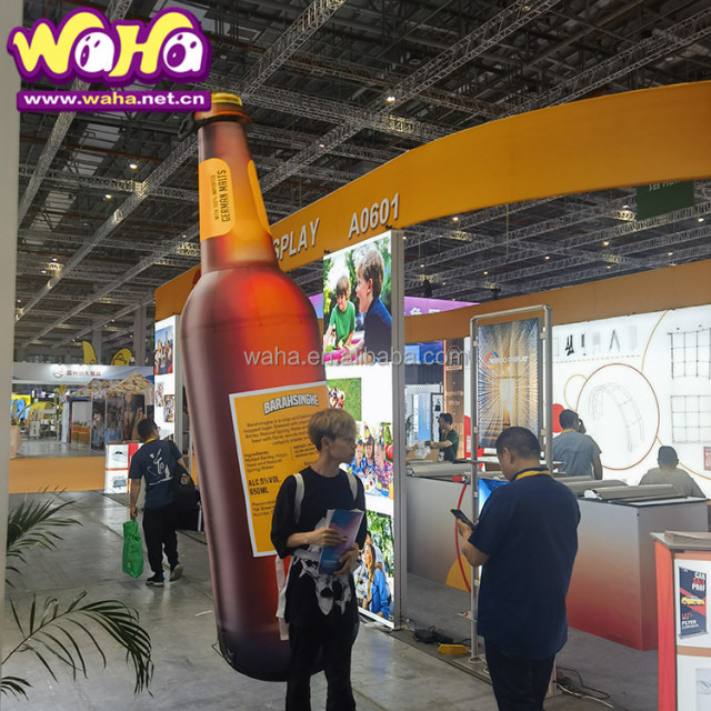 Halloween Adult Inflatable Beer Bottle Costumes for Party Funny Food Costume Funny Drink Costume