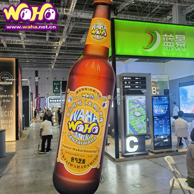 Halloween Adult Inflatable Beer Bottle Costumes for Party Funny Food Costume Funny Drink Costume