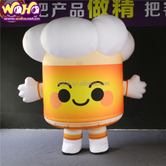 Halloween Adult Inflatable Beer Bottle Costumes for Party Funny Food Costume Funny Drink Costume