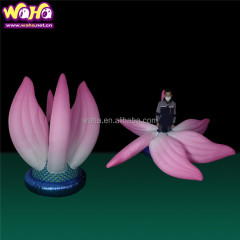 Led Light Costume Inflatable Flower Fancy Dress Costume for Carnival Parade