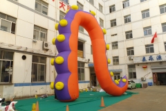 Custom LED Lighting Giant Inflatable Octopus Feet for Display Swimming Events Decorative Tentacles Advertising Inflatables