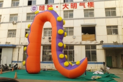 Custom LED Lighting Giant Inflatable Octopus Feet for Display Swimming Events Decorative Tentacles Advertising Inflatables