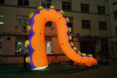 Custom LED Lighting Giant Inflatable Octopus Feet for Display Swimming Events Decorative Tentacles Advertising Inflatables