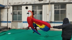 Custom Inflatable Parrot Models, Suitable for Commercial Events, Exhibitions and Large-scale Parades