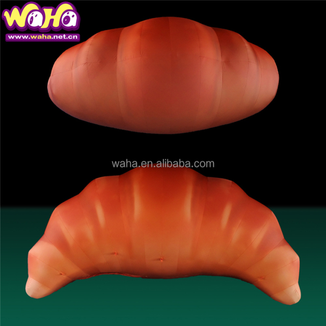 Inflatable Bread High Giant Inflatable Cartoon Bread for Advertising Street Decoration