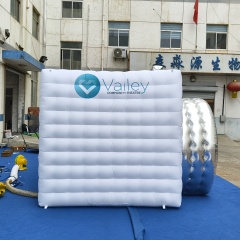 Customizable Inflatable Cube Booth Oxford Material Photo Booth Tent Blower Digital Printing Outdoor Parties Promotions