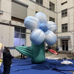 Colorful LED Inflatable Flowers, Suitable for Weddings and Party Events