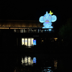 Customized Inflatable Cartoon Painted Elephant air Model Large Scale Event Amusement Park Atmosphere Graffiti