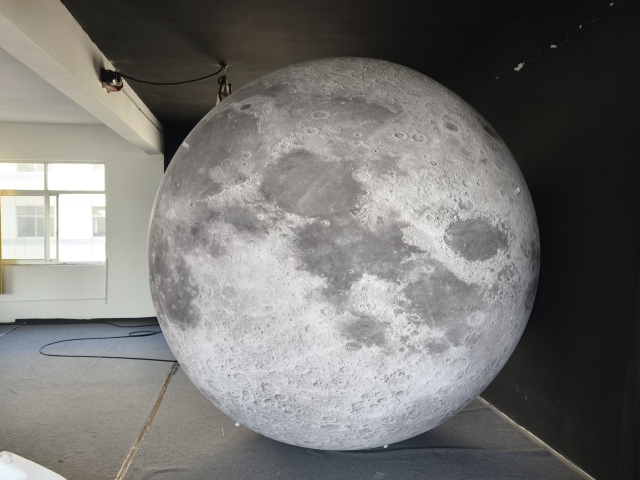 Decorative LED Lighting Planet Balls Inflatable Hanging Planets for Party Decorations