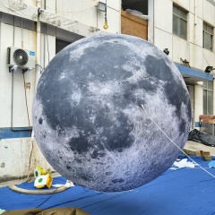 Decorative LED Lighting Planet Balls Inflatable Hanging Planets for Party Decorations