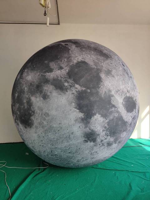 Decorative LED Lighting Planet Balls Inflatable Hanging Planets for Party Decorations