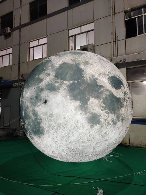 Decorative LED Lighting Planet Balls Inflatable Hanging Planets for Party Decorations