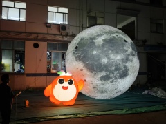 Decorative LED Lighting Planet Balls Inflatable Hanging Planets for Party Decorations