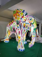 Customized New Design Giant Blow up Animal Custom Advertising Inflatable Elephant Large Inflatable Animal Model
