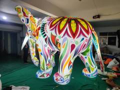 Customized New Design Giant Blow up Animal Custom Advertising Inflatable Elephant Large Inflatable Animal Model