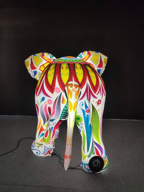 Customized New Design Giant Blow up Animal Custom Advertising Inflatable Elephant Large Inflatable Animal Model