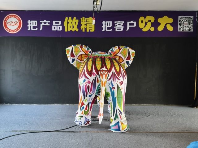 Customized New Design Giant Blow up Animal Custom Advertising Inflatable Elephant Large Inflatable Animal Model