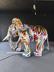 Customized New Design Giant Blow up Animal Custom Advertising Inflatable Elephant Large Inflatable Animal Model