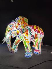 Customized New Design Giant Blow up Animal Custom Advertising Inflatable Elephant Large Inflatable Animal Model