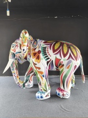 Customized New Design Giant Blow up Animal Custom Advertising Inflatable Elephant Large Inflatable Animal Model