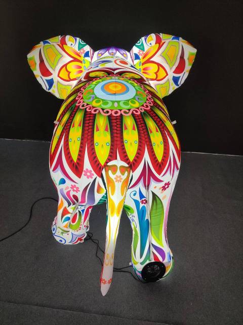 Customized New Design Giant Blow up Animal Custom Advertising Inflatable Elephant Large Inflatable Animal Model