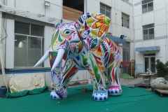 Customized New Design Giant Blow up Animal Custom Advertising Inflatable Elephant Large Inflatable Animal Model