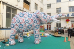 Customized New Design Giant Blow up Animal Custom Advertising Inflatable Elephant Large Inflatable Animal Model