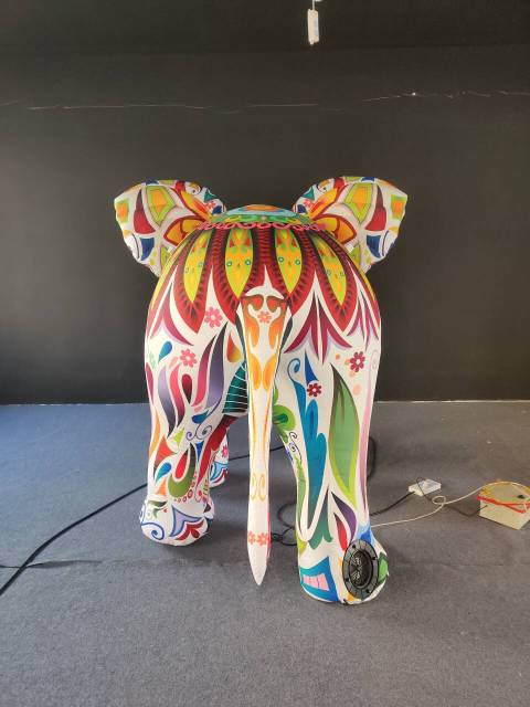 Customized New Design Giant Blow up Animal Custom Advertising Inflatable Elephant Large Inflatable Animal Model