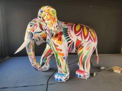 Customized New Design Giant Blow up Animal Custom Advertising Inflatable Elephant Large Inflatable Animal Model