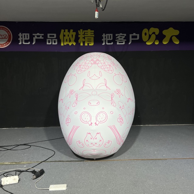 Inflatable Huge Cloud Balloon with LED Lighting  Indoor/Outdoor Use Oxford Cloth Material for Ceiling Decoration