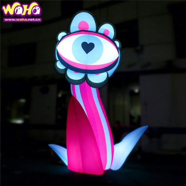 Newest Inflatable Lighting Flower for Wedding Decoration