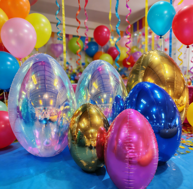Inflatable Mirror Egg Sphere PVC Large Reflective Mirror Balloon Big Shiny Ball for Disco Christmas Wedding Party Events Decor