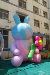 Custom Inflatable Rabbits and LED Illuminated Models, Suitable for Commercial Events, Exhibitions and Large-scale Parades
