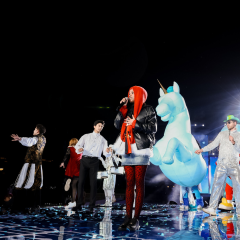 Outdoor Party Inflatable Horse Balloon Giant Costume Mascot Model for Events Advertising Inflatable with Blower Accessory