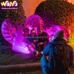 Decor Flower Event Giant Led Bright Artificial Flowers Inflatable Festival Decoration