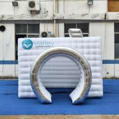 Customizable Inflatable Cube Booth Oxford Material Photo Booth Tent Blower Digital Printing Outdoor Parties Promotions
