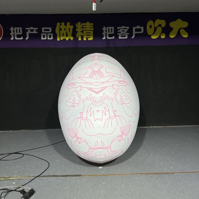 Inflatable Huge Cloud Balloon with LED Lighting  Indoor/Outdoor Use Oxford Cloth Material for Ceiling Decoration