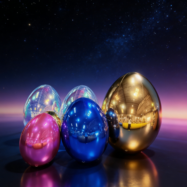 Inflatable Mirror Egg Sphere PVC Large Reflective Mirror Balloon Big Shiny Ball for Disco Christmas Wedding Party Events Decor