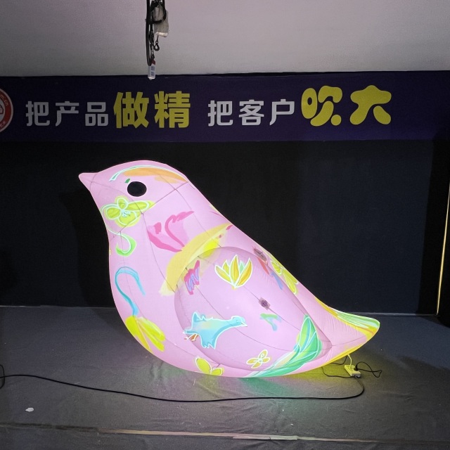 Lighting Decoration Led Inflatable Bird Inflatable  for Party Decoration