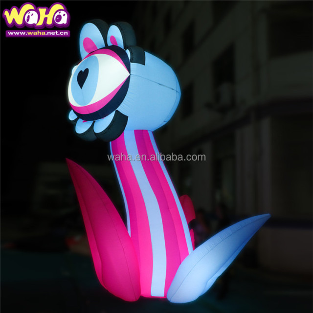 Newest Inflatable Lighting Flower for Wedding Decoration