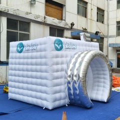Customizable Inflatable Cube Booth Oxford Material Photo Booth Tent Blower Digital Printing Outdoor Parties Promotions