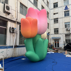 Customized Giant Inflatable Tulip Flower for Outdoor Event & Promotion Advertising Popular for Outdoor Event Decoration